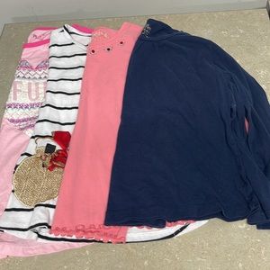 Bundle of four children’s place longsleeves top size 7/8 medium